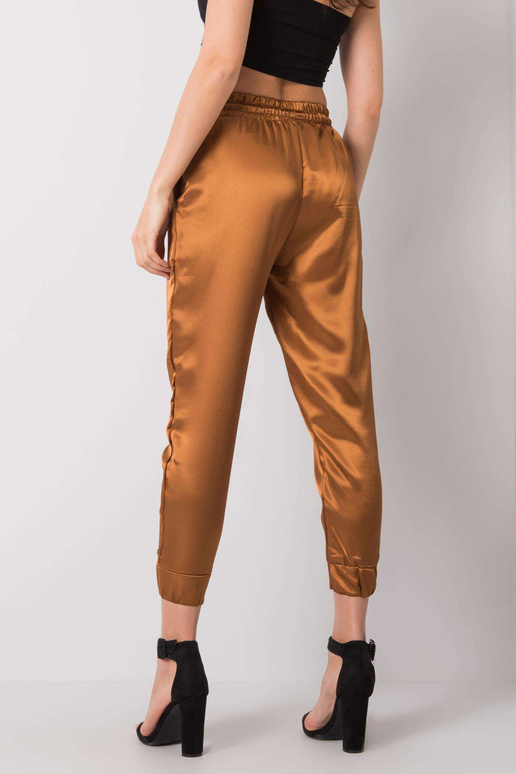 Eleanor RUE PARIS hnědé kalhoty