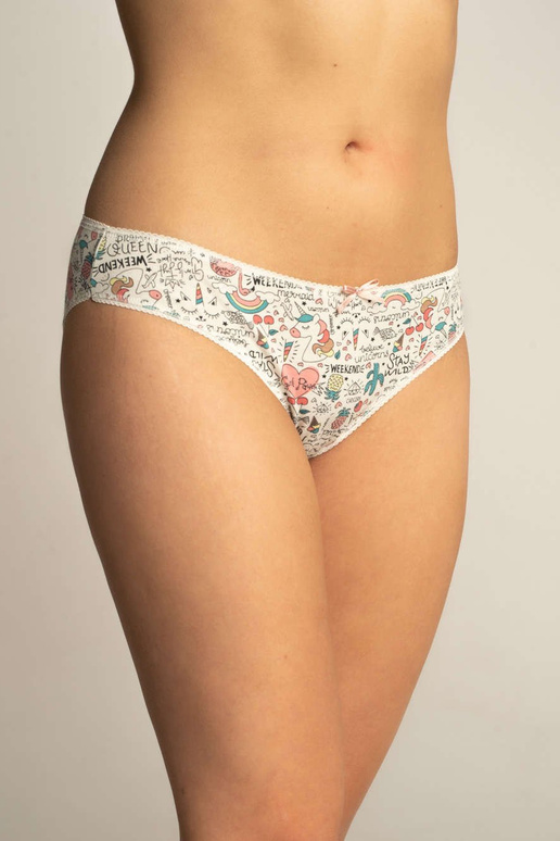 3-balení bavlněných vzorovaných...