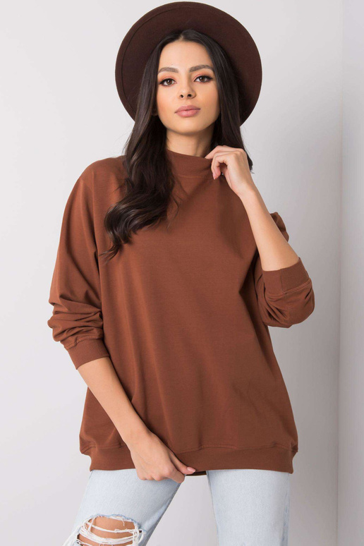 Mikina-RV-BL-5185.81P-tmavě hnědá Mikina-RV-BL-5185.81P-tmavě hnědá