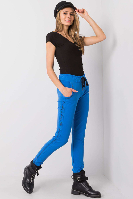 Modré Hazel tepláky