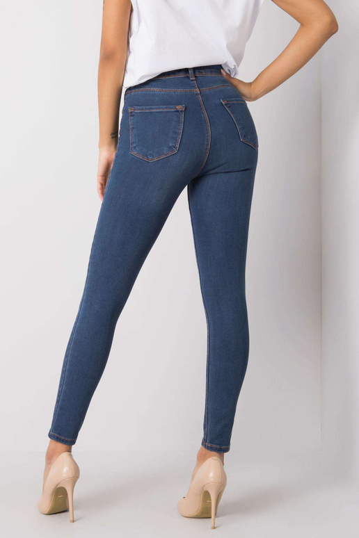 Modré úzké džíny Makayla RUE PARIS