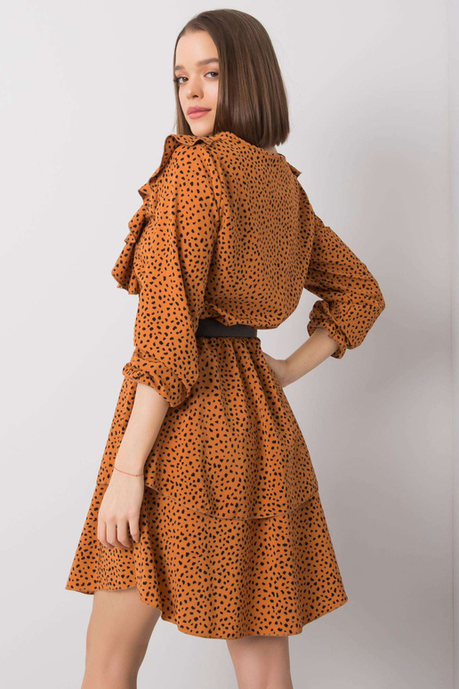 Světle hnědé šaty Blythe RUE PARIS