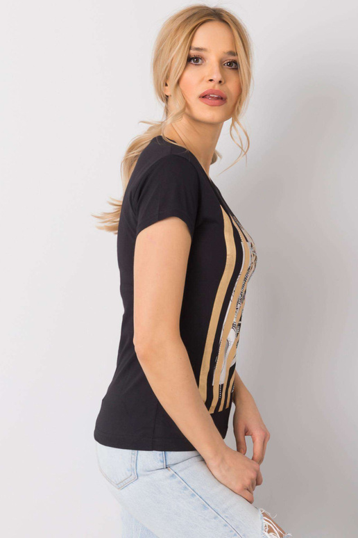 Černé tričko Valentina Černé tričko Valentina