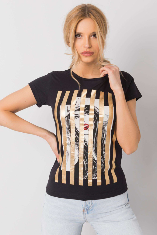 Černé tričko Valentina Černé tričko Valentina