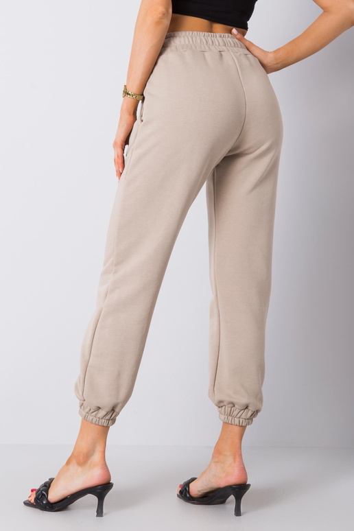 Béžové kalhoty Agueda RUE PARIS