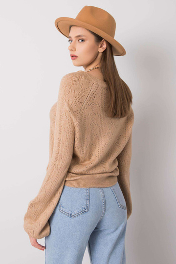 Hnědý kardigan Serenity RUE...