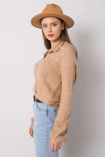 Hnědý kardigan Serenity RUE... 2