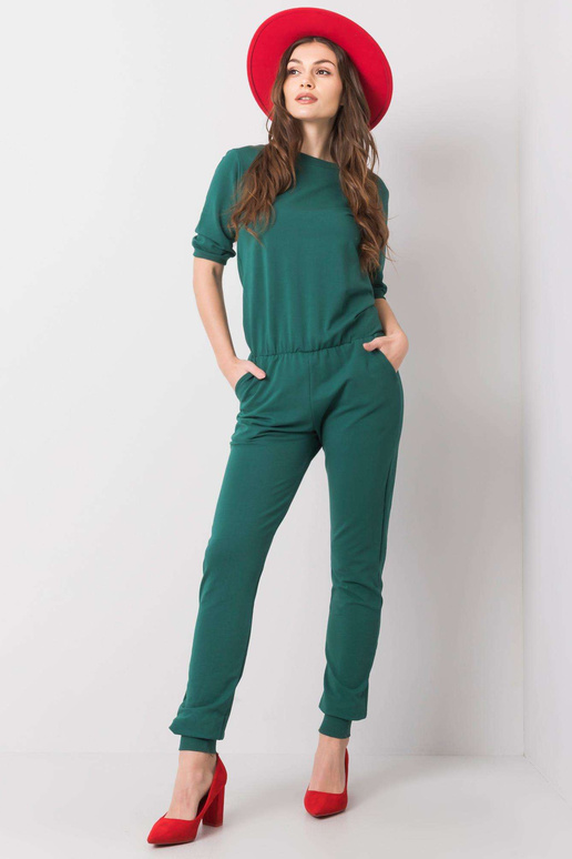 Tmavě zelená kombinéza Ilina