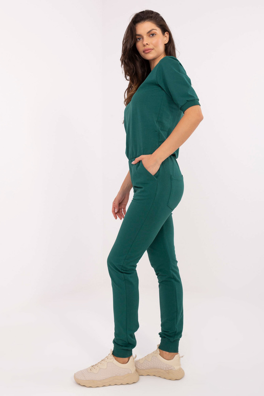 Tmavě zelená kombinéza Ilina
