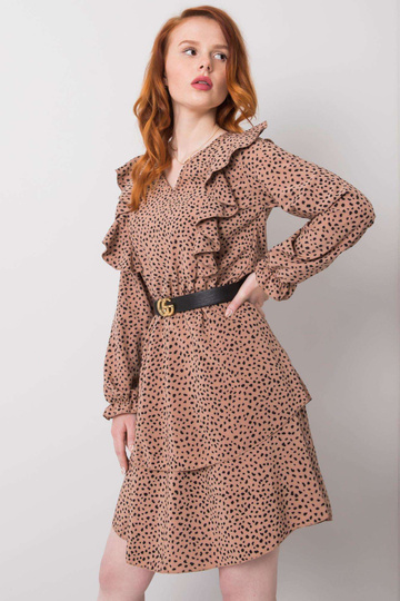 Béžové šaty Blythe RUE PARIS 2