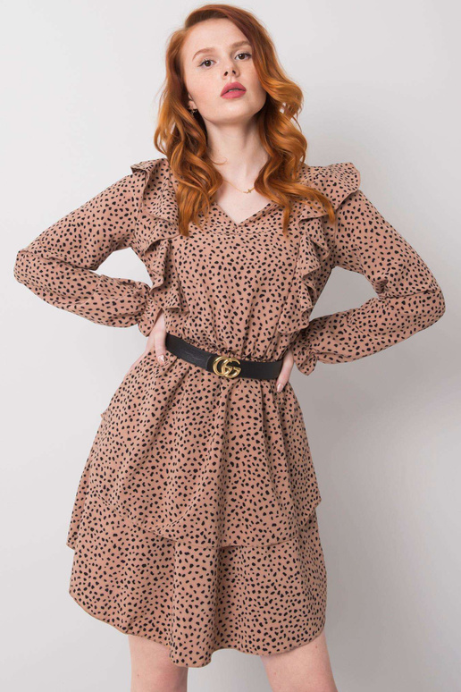 Béžové šaty Blythe RUE PARIS