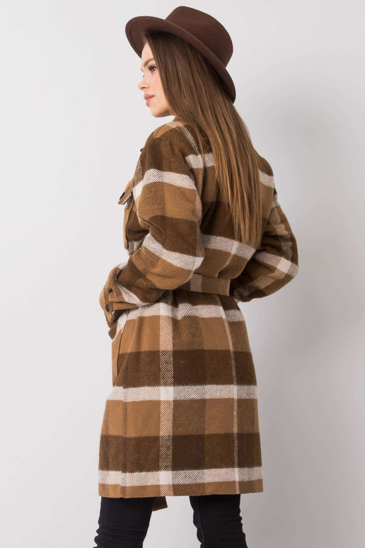Kostkovaný kabát Margo Brown