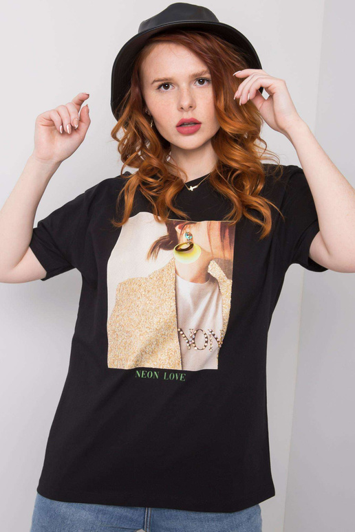 Černé tričko Zoya Černé tričko Zoya