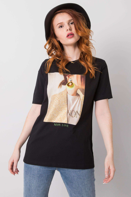 Černé tričko Zoya Černé tričko Zoya