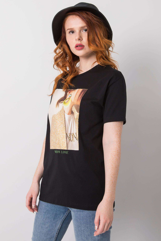 Černé tričko Zoya Černé tričko Zoya