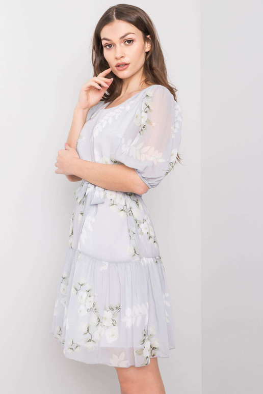 Emilyiny šedé šaty