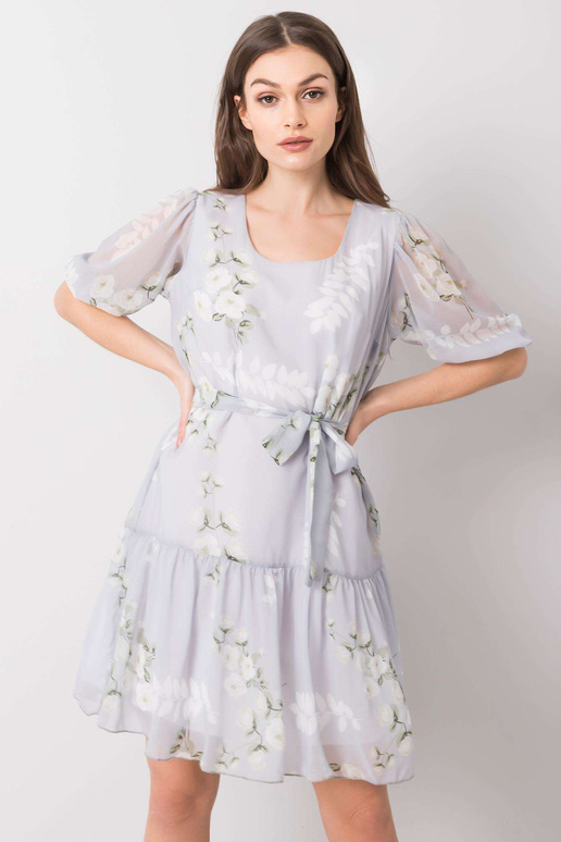 Emilyiny šedé šaty