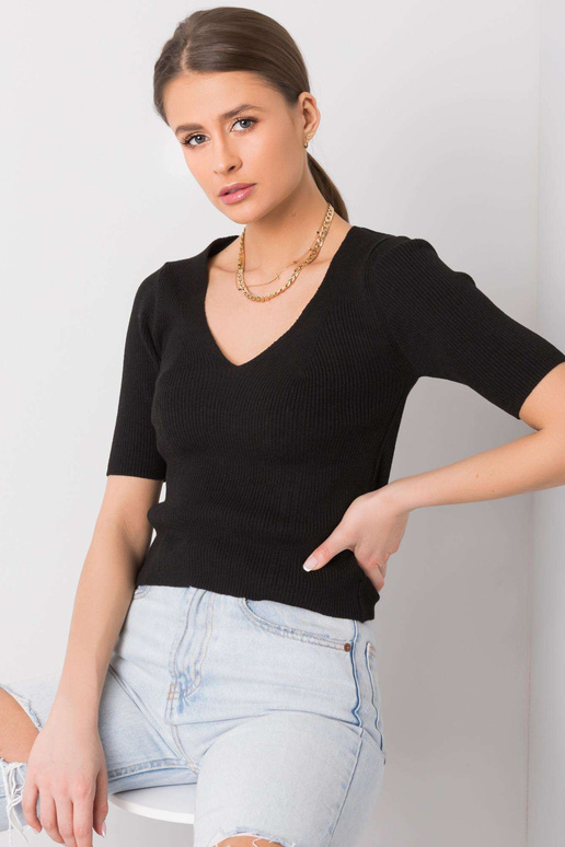 Černá halenka Elianna RUE PARIS