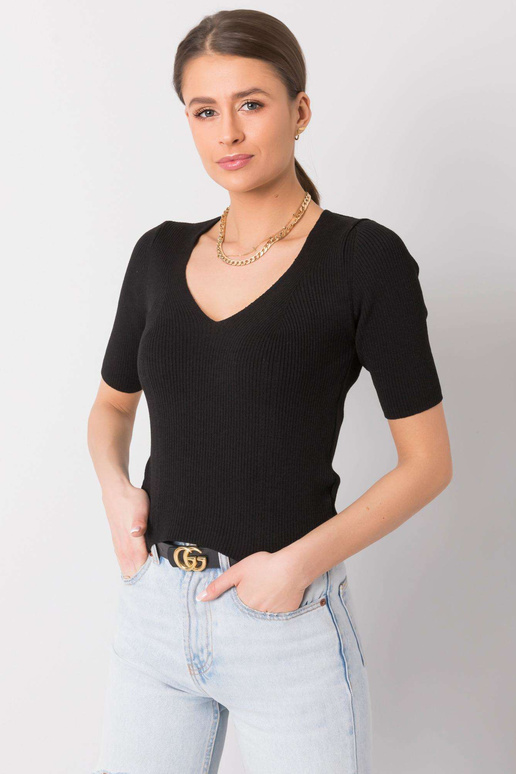 Černá halenka Elianna RUE PARIS