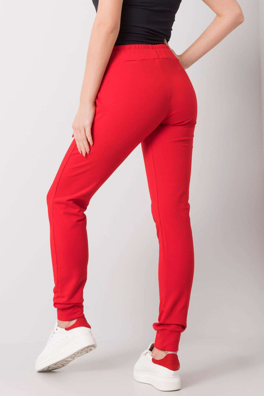 Červené stylové tepláky