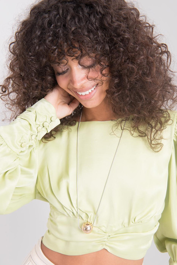 Limetková krátká halenka BSL 2