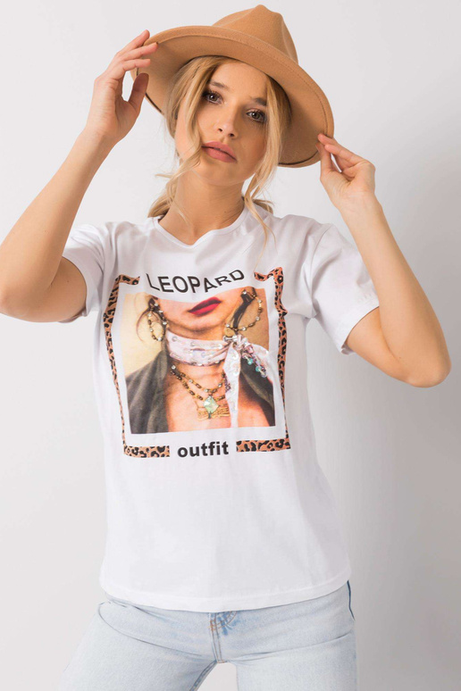 Bílé tričko Madelyn Bílé tričko Madelyn