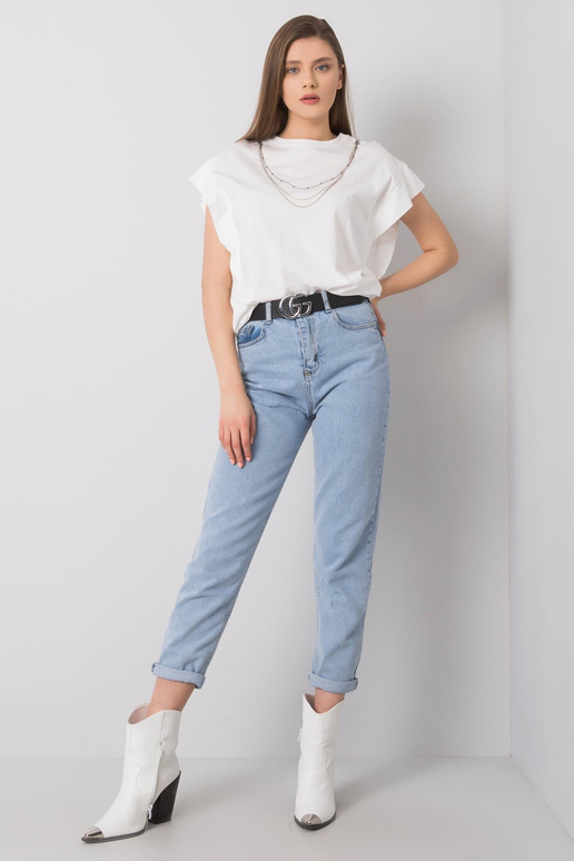 Bílé tričko s náhrdelníkem Arianna...