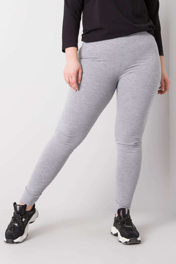 Šedé bavlněné legíny...