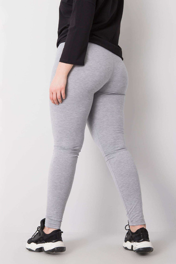 Šedé bavlněné legíny... 2