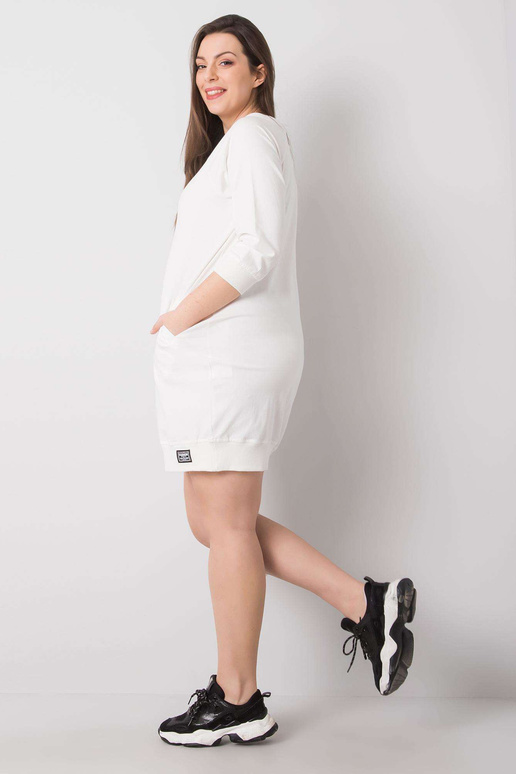 Ecru bavlněné šaty Harriet