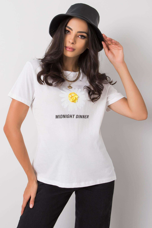 Bílé tričko s nášivkou Betsy Bílé tričko s nášivkou Betsy