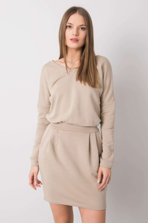 Béžové šaty Kloe RUE PARIS