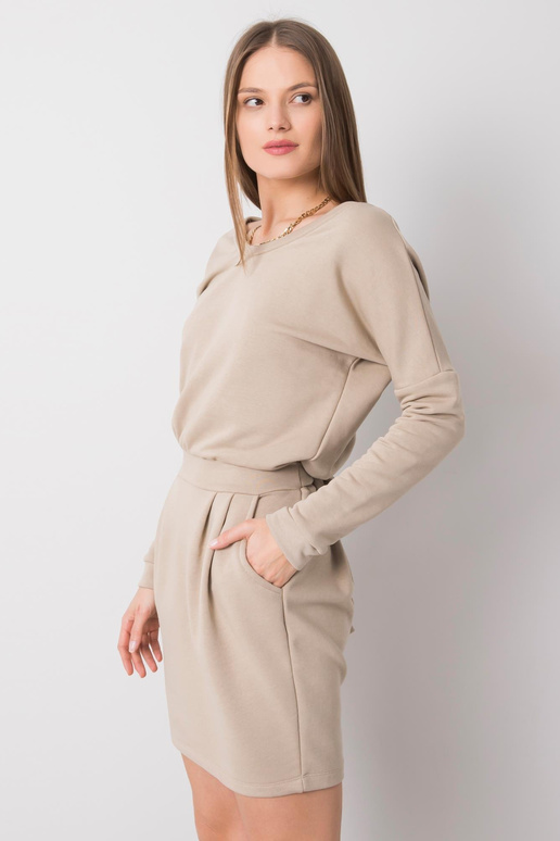 Béžové šaty Kloe RUE PARIS