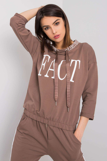 Hnědý ležérní set Kadeesha