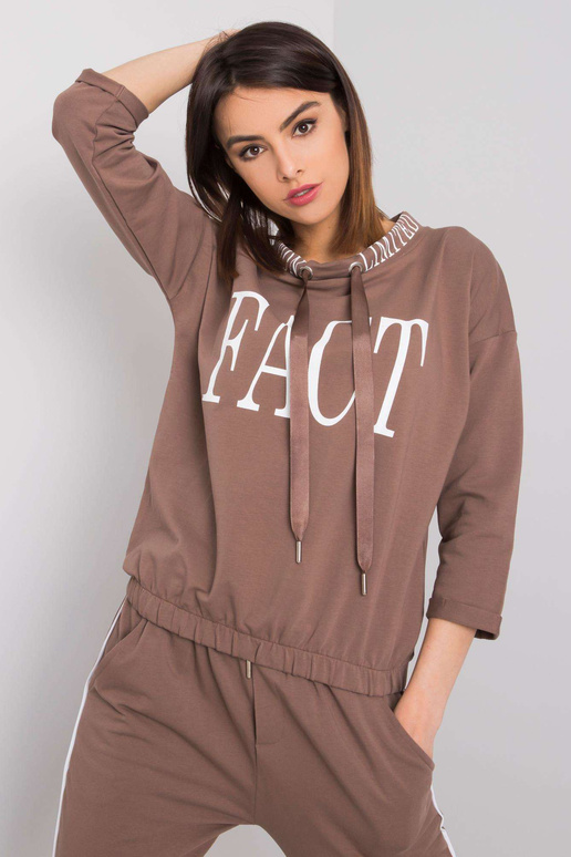 Hnědý ležérní set Kadeesha