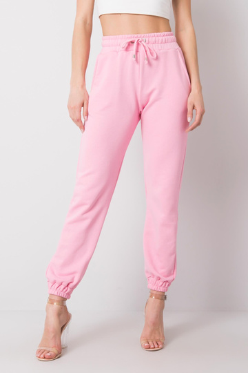 Bledě růžové kalhoty Agueda...