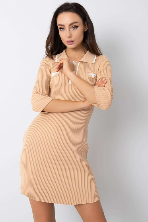 Béžové šaty Harper RUE PARIS