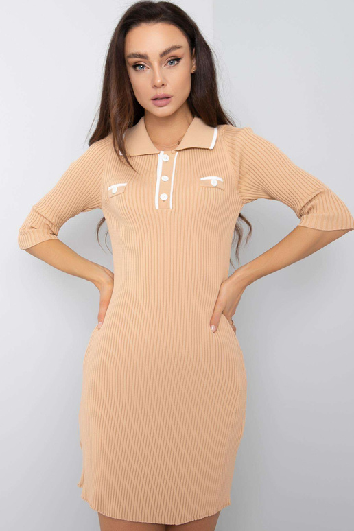 Béžové šaty Harper RUE PARIS