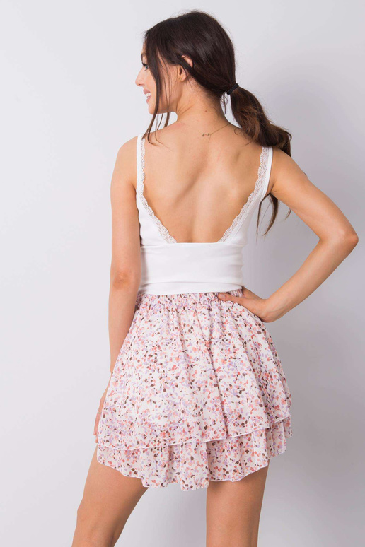 Ecru krátký top Zemya RUE PARIS