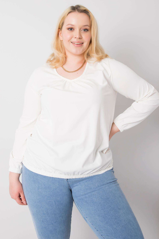 Halenka Hailey s dlouhým rukávem Ecru...