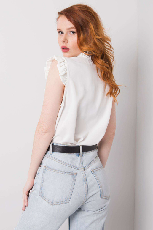 Ecru společenská halenka Eira OCH BELLA