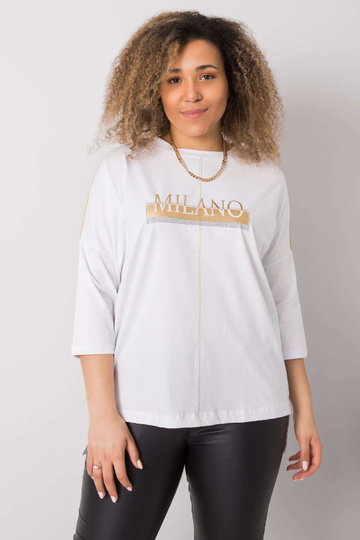 Bílá bavlněná halenka Alissa