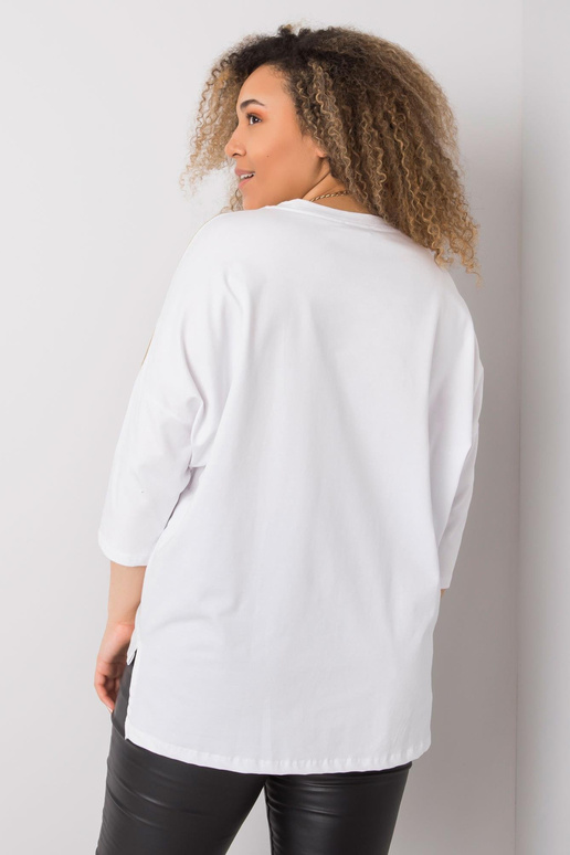 Bílá bavlněná halenka Alissa