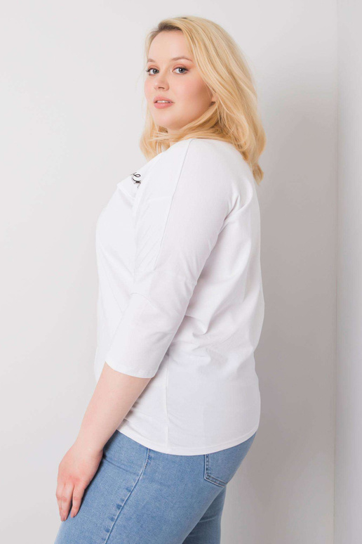 Bílá dámská bavlněná halenka Filippa