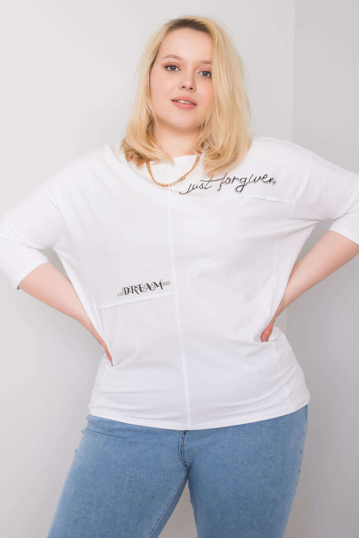 Bílá dámská bavlněná halenka Filippa