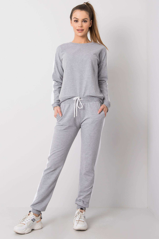 Šedá melanžová sada Aveline RUE PARIS