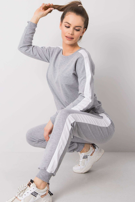 Šedá melanžová sada Aveline RUE PARIS