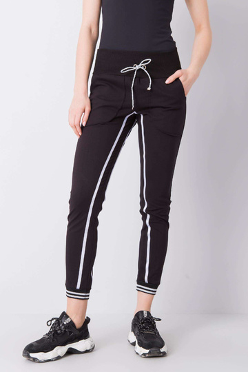 Černé tepláky Allie RUE PARIS