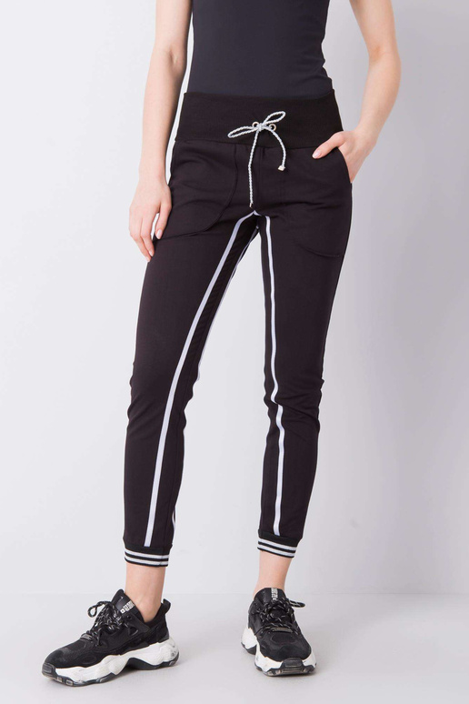 Černé tepláky Allie RUE PARIS