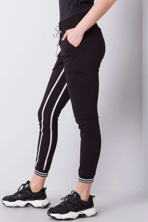 Černé tepláky Allie RUE PARIS